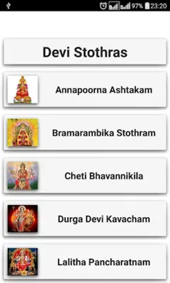 Devi Stothras android App screenshot 15